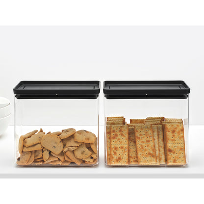 Tasty+ Stackable Canister, 3.5 litre - Dark Grey