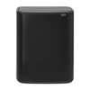 Bo Touch Bin 2 x 30 litre - Matt Black