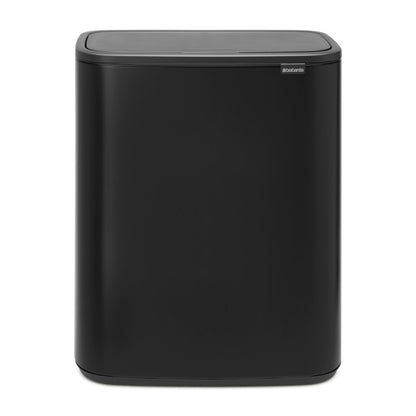 Bo Touch Bin 2 x 30 litre - Matt Black