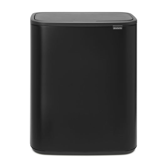 Bo Touch Bin 2 x 30 litre - Matt Black