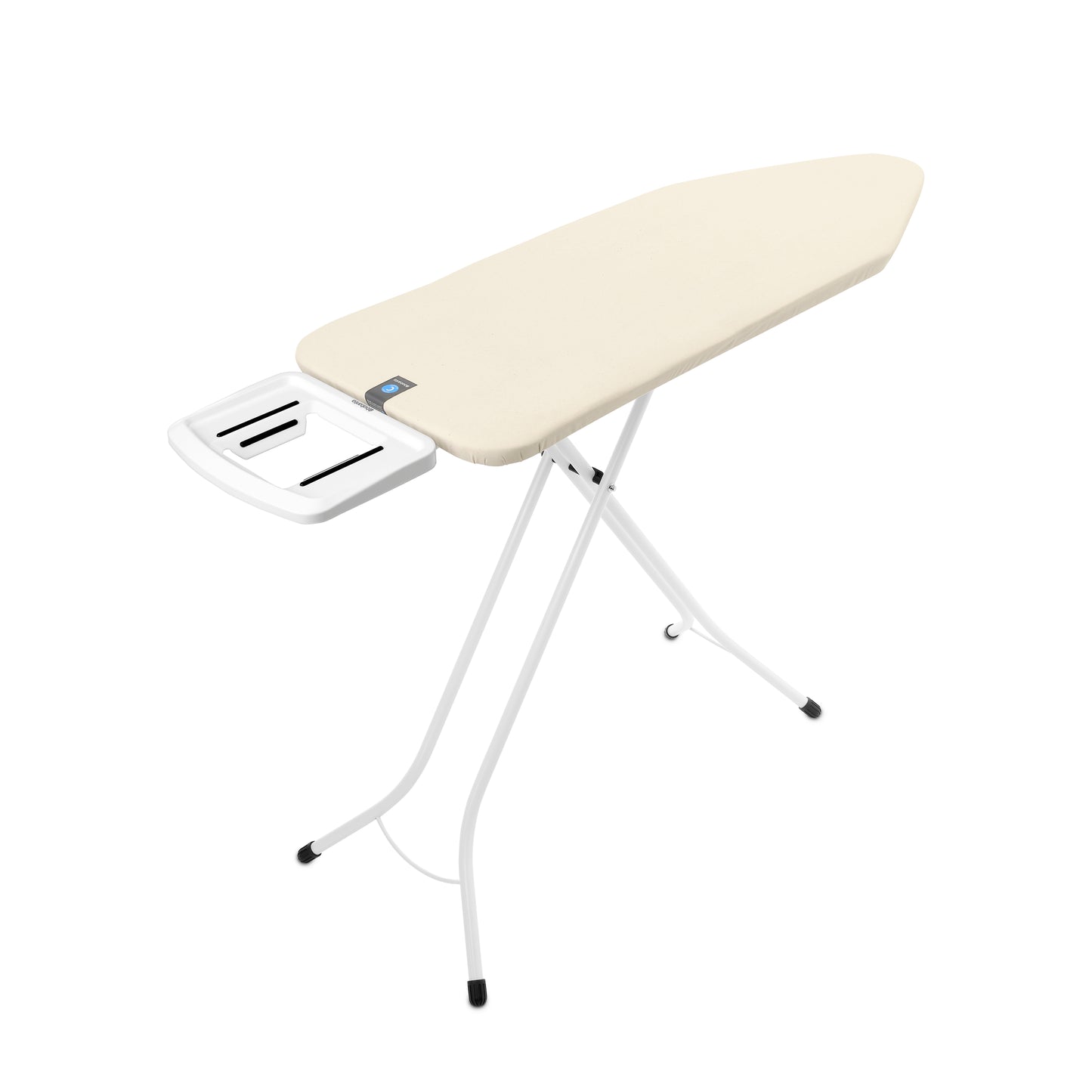 Ironing Board C, 124x45 cm, Solid Steam Iron Rest - Ecru