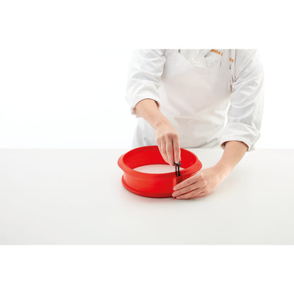 Duo Springform with plate - 23cm - Red