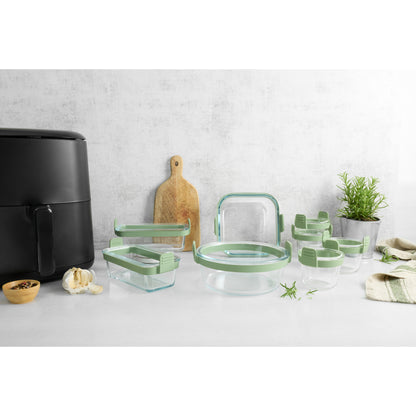 Air fryer Round Glass Dish