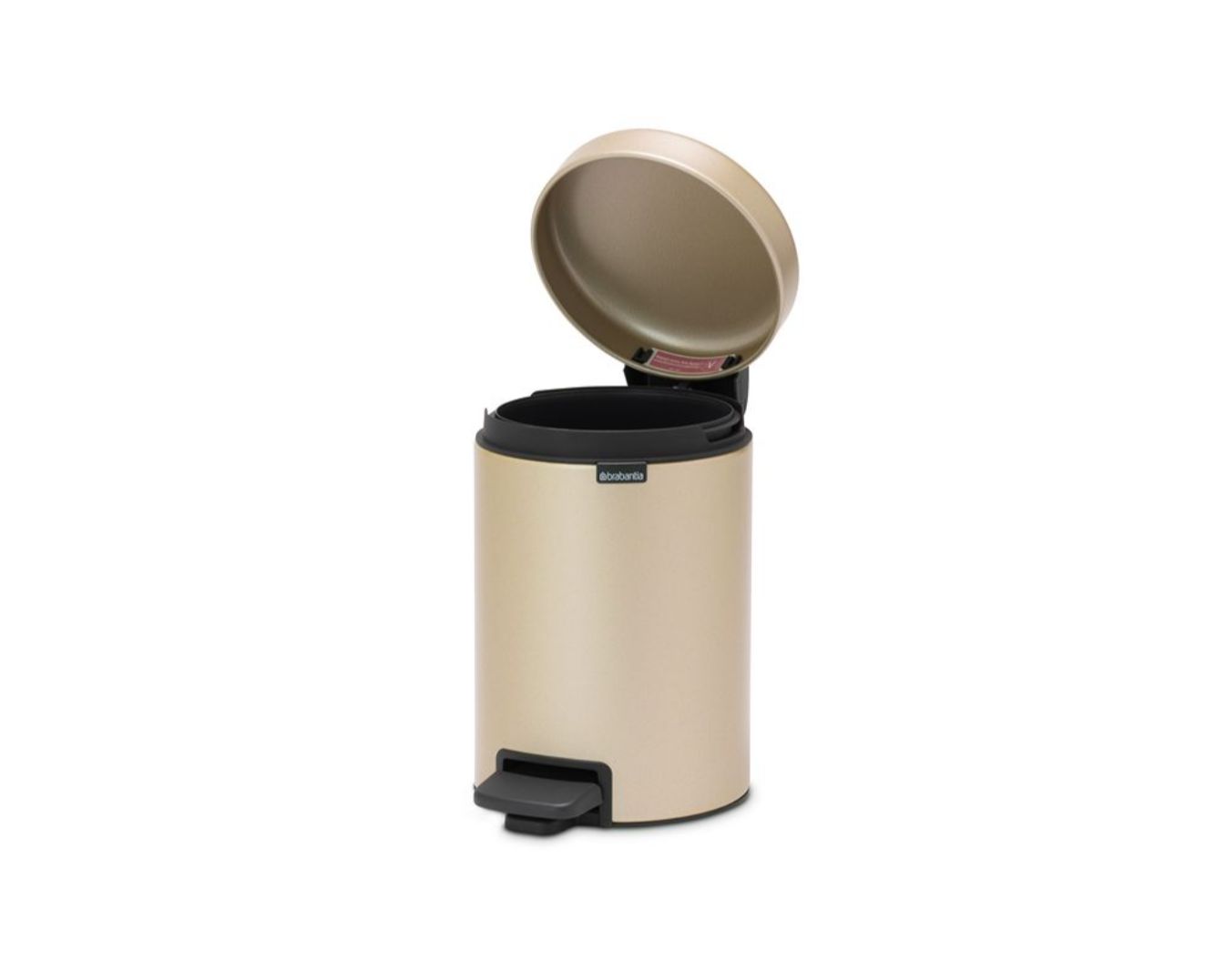Pedal Bin NewIcon 3 Litre - Metallic Gold
