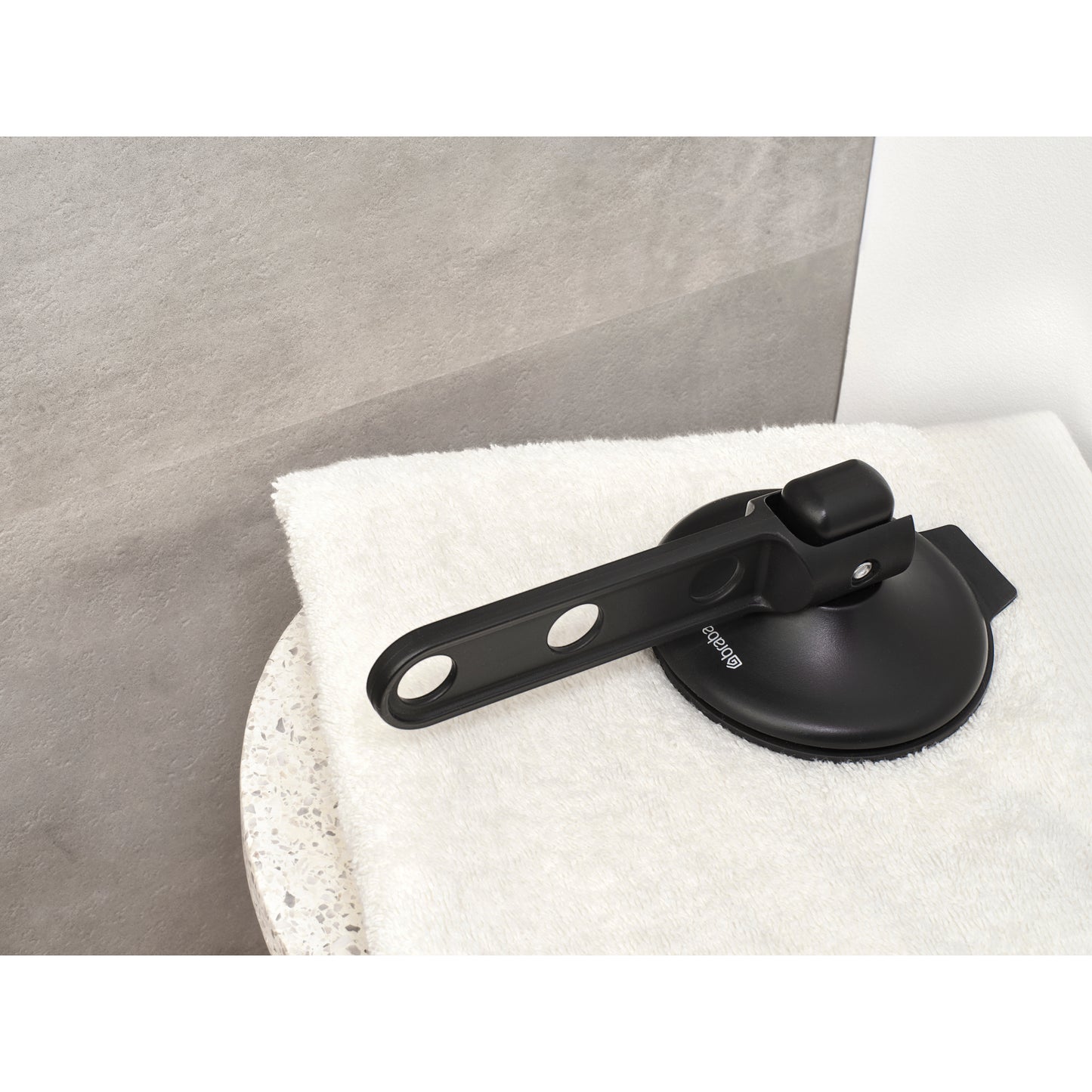 Clothes hook with Suction Cup - Black