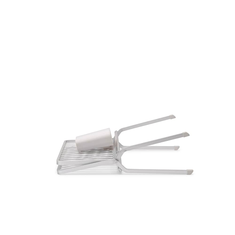 Foldable Dish Rack - Light Grey