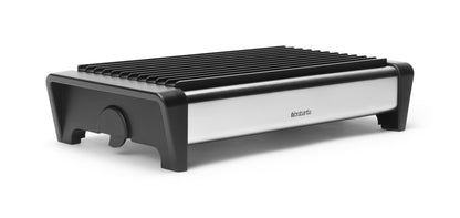 Food Warmer, 2 Burner, Matt Steel/Black Grill
