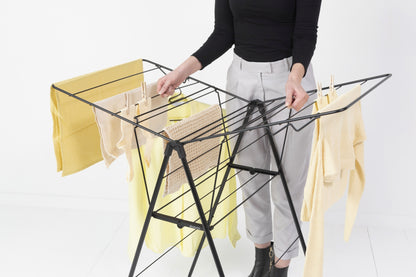 Hangon Drying Rack 15 metres Matt Black
