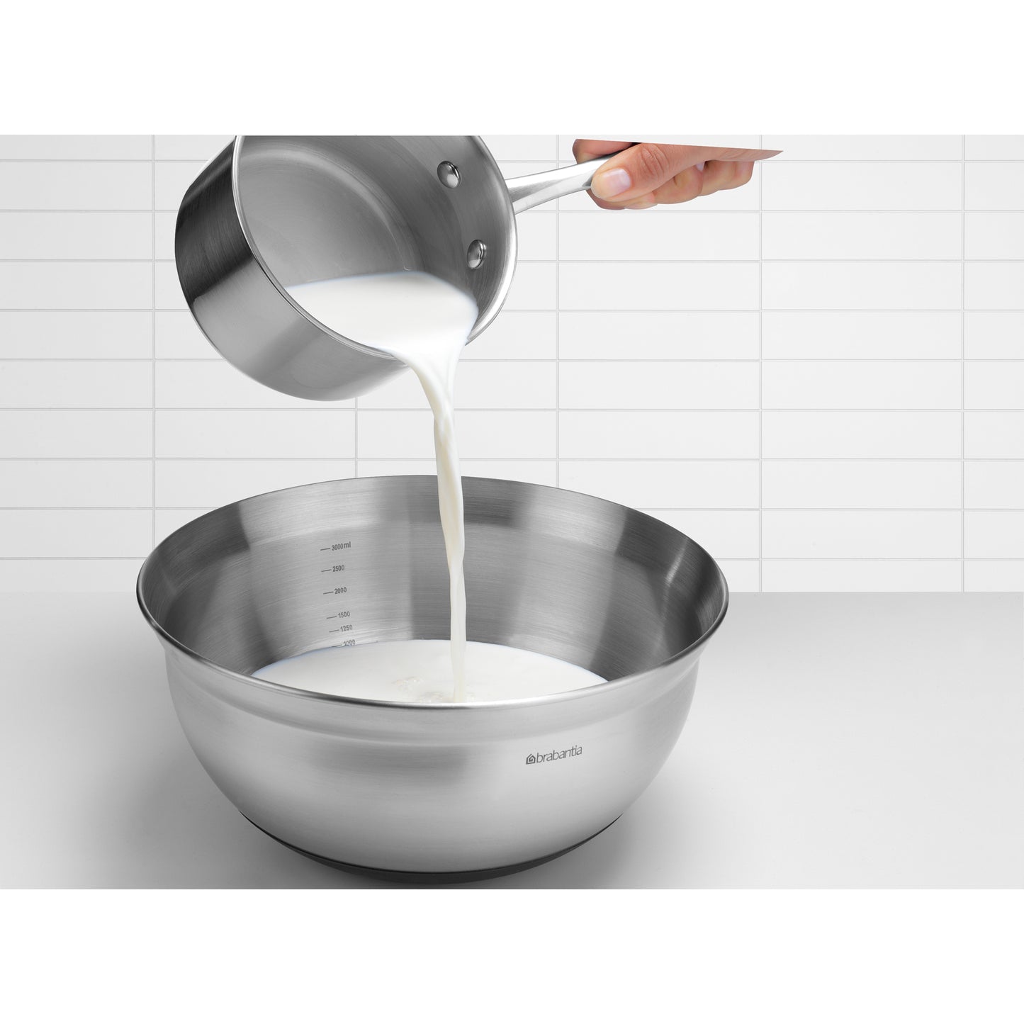 Mixing Bowl Set (1L, 1.6L, 3L) Matt