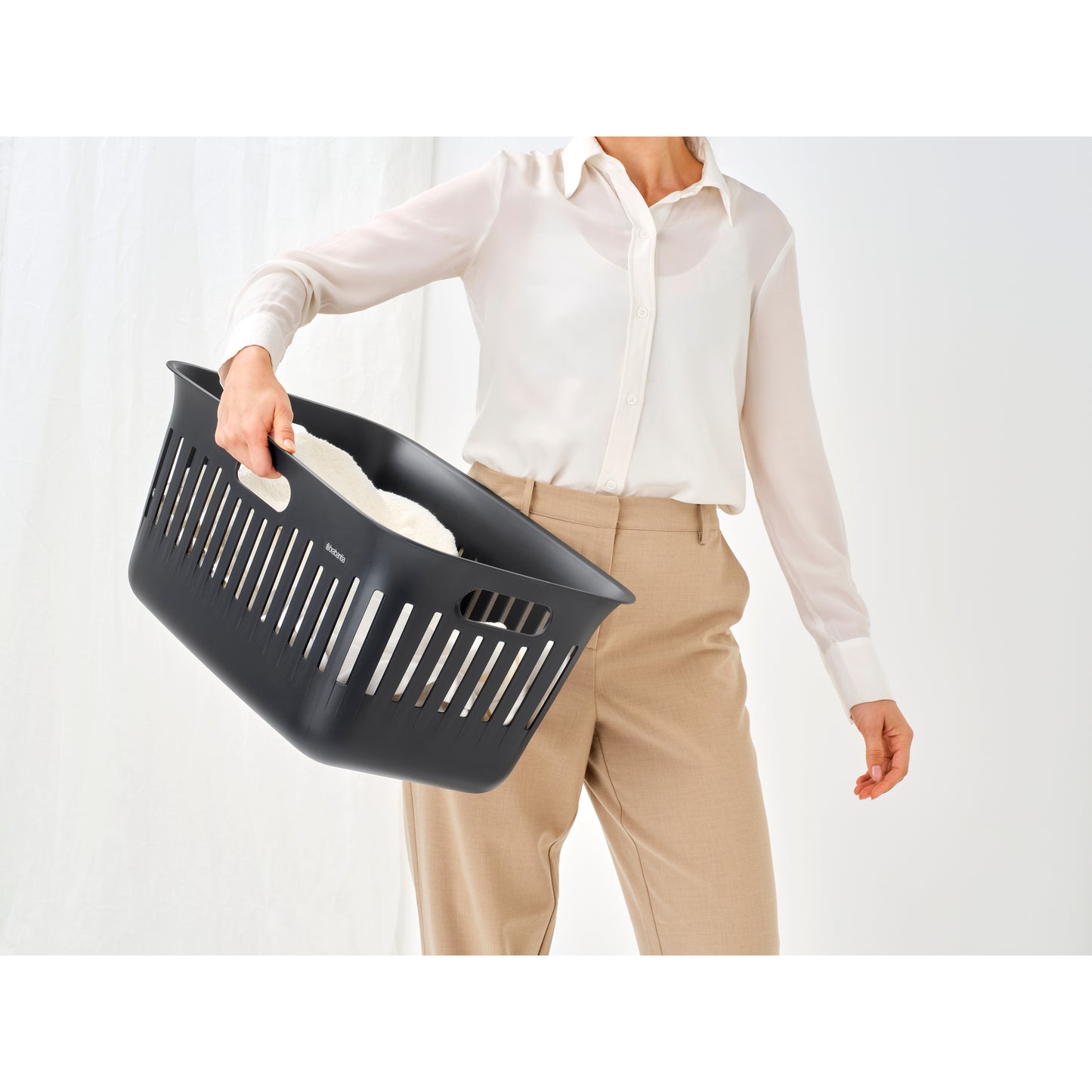 Collect-It Laundry Basket 40 litre - Black