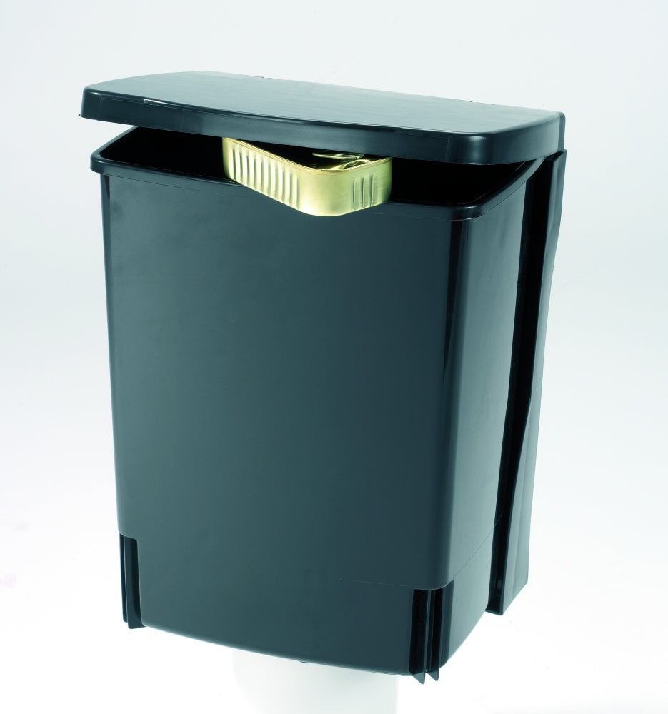 Built-In Bin 10 litre Rectangular - Black