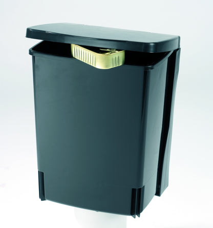 Built-In Bin 10 litre Rectangular - Black