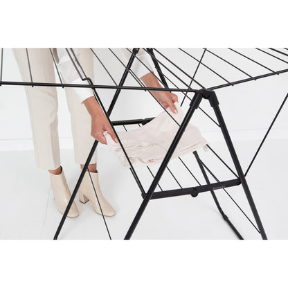 Hangon Drying Rack 20 metres Matt Black