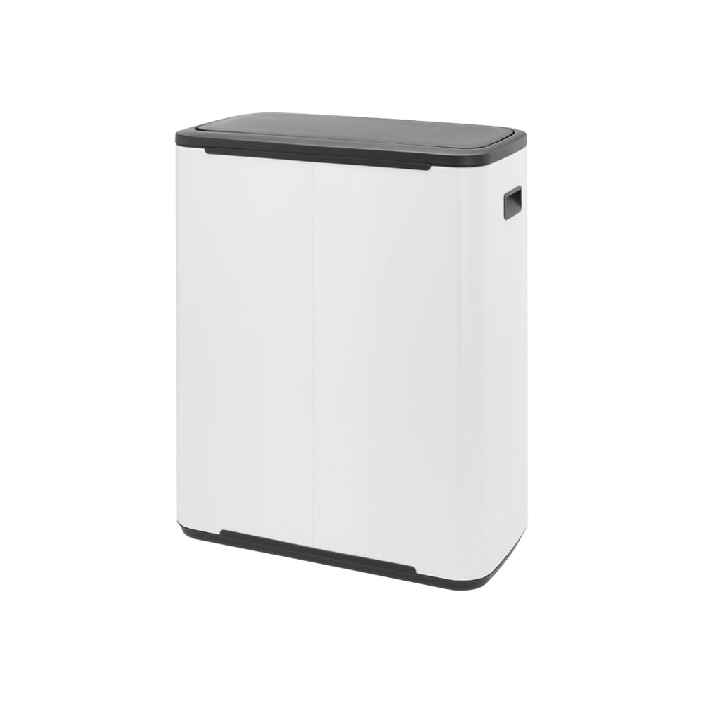 Bo Touch Bin 2 x 30 litre - White