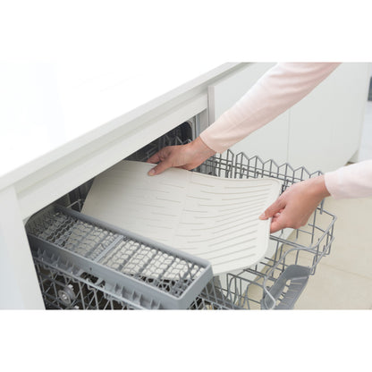 Silicone Dish Drying Mat - Light Grey