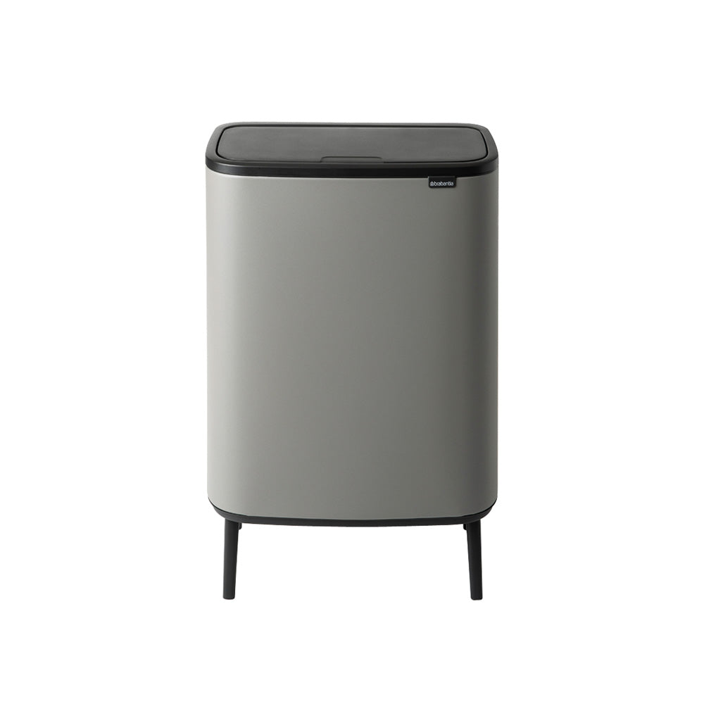 Bo Touch Bin Hi 60 litre - Mineral Concrete Grey