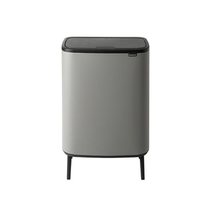 Bo Touch Bin Hi 60 litre - Mineral Concrete Grey
