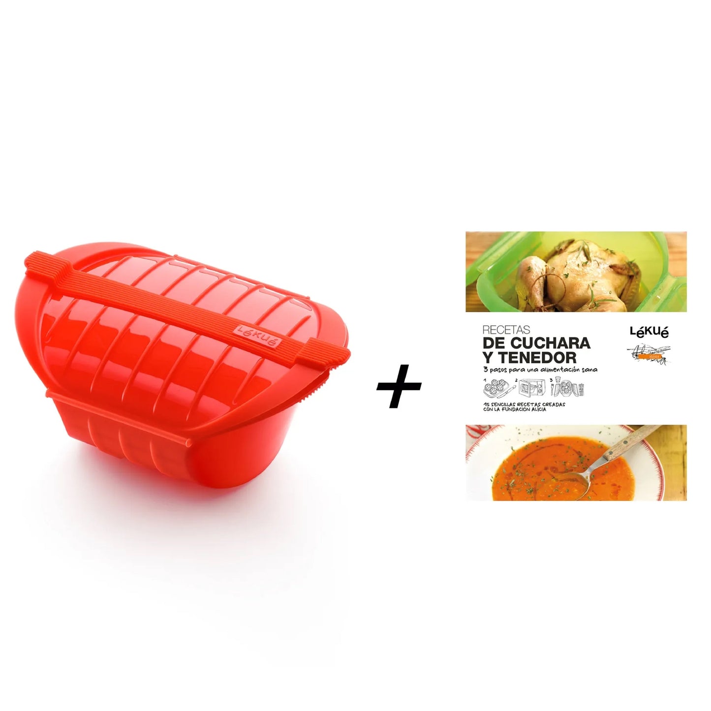 One Pot Cooking Kit, Spanish, 3-4 p. - Red