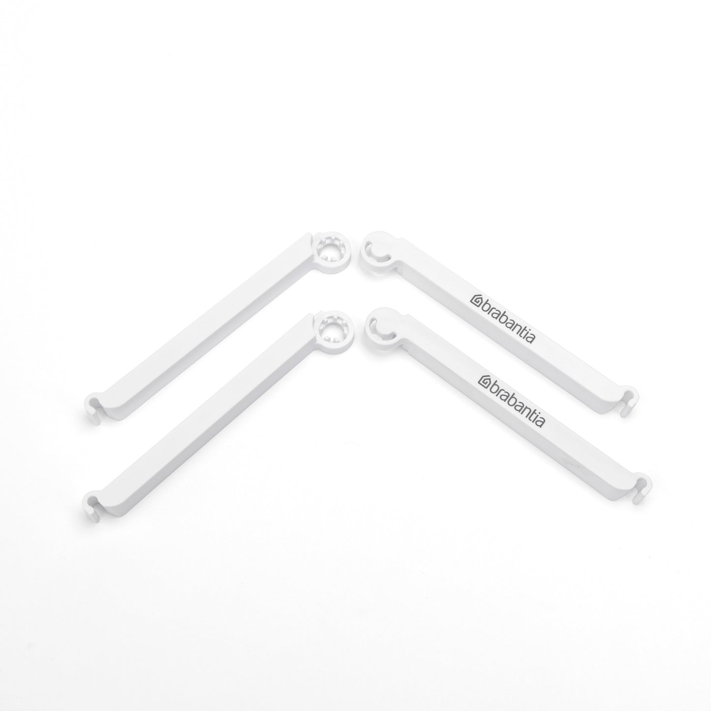 HangOn 20/25m Under Rack Bar, 4pc White