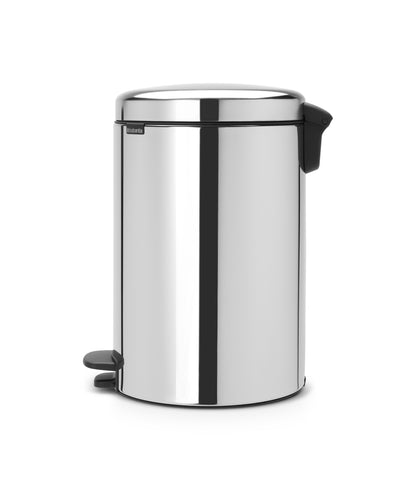Pedal Bin NewIcon 12 Litre - Brilliant Steel