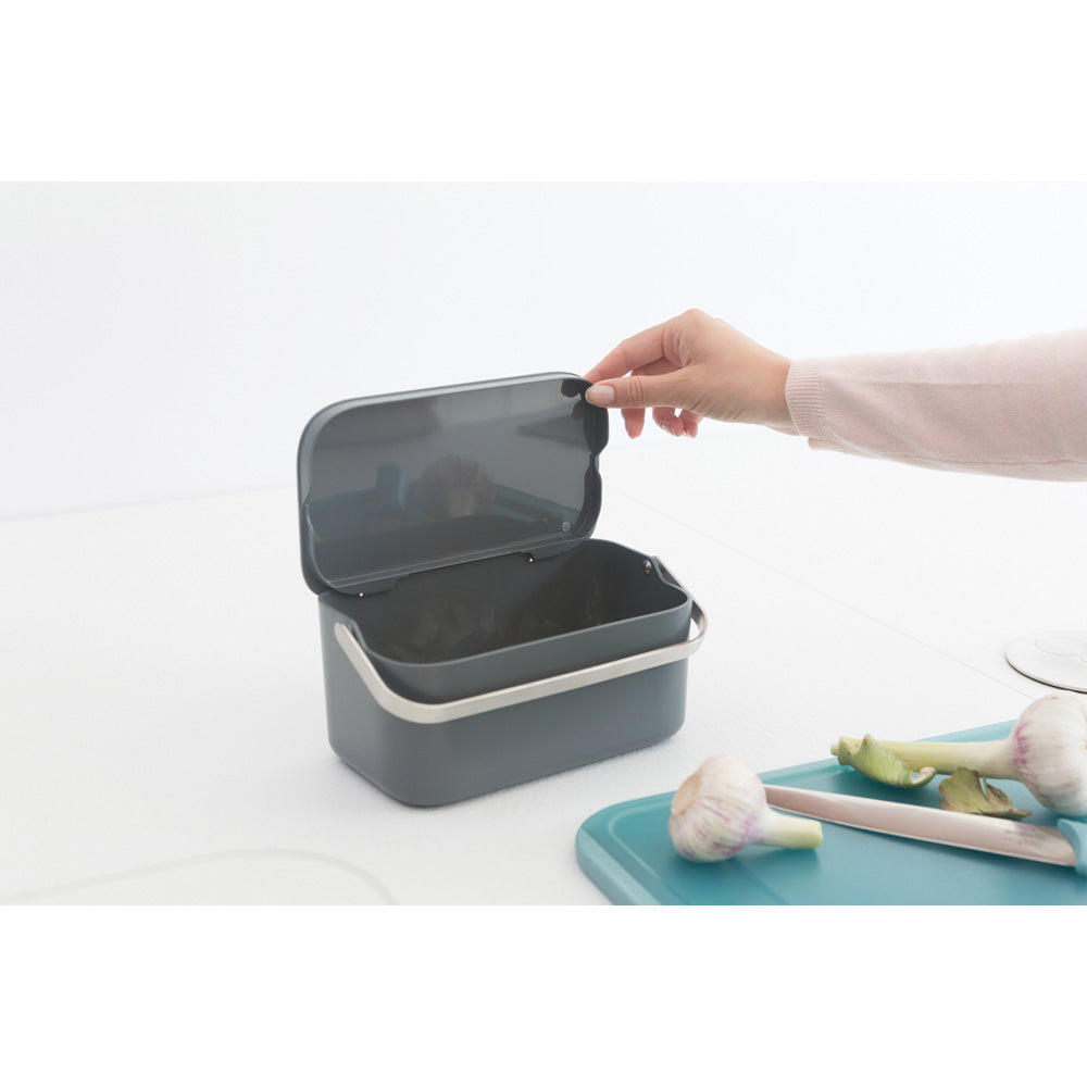 Food Waste Caddy - Dark Grey