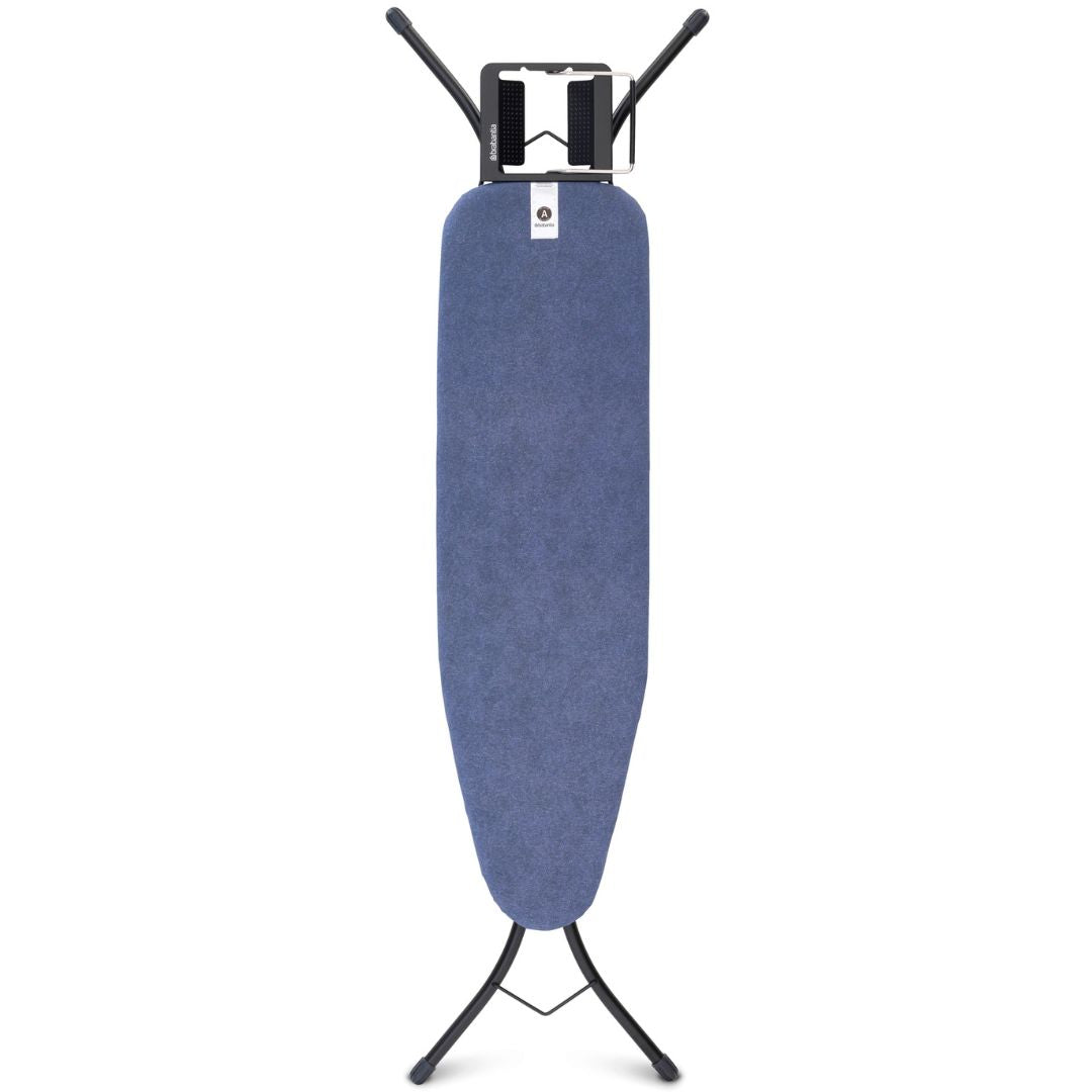 Ironing Board 110x30cm (A) Steam Iron Rest - Denim Blue