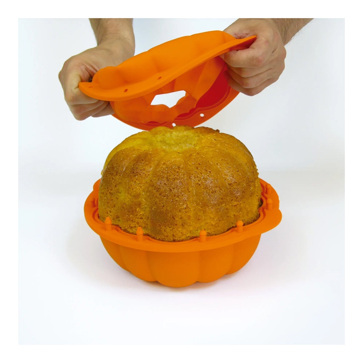 Silicone 3D Pumpkin Cake Halloween Mould