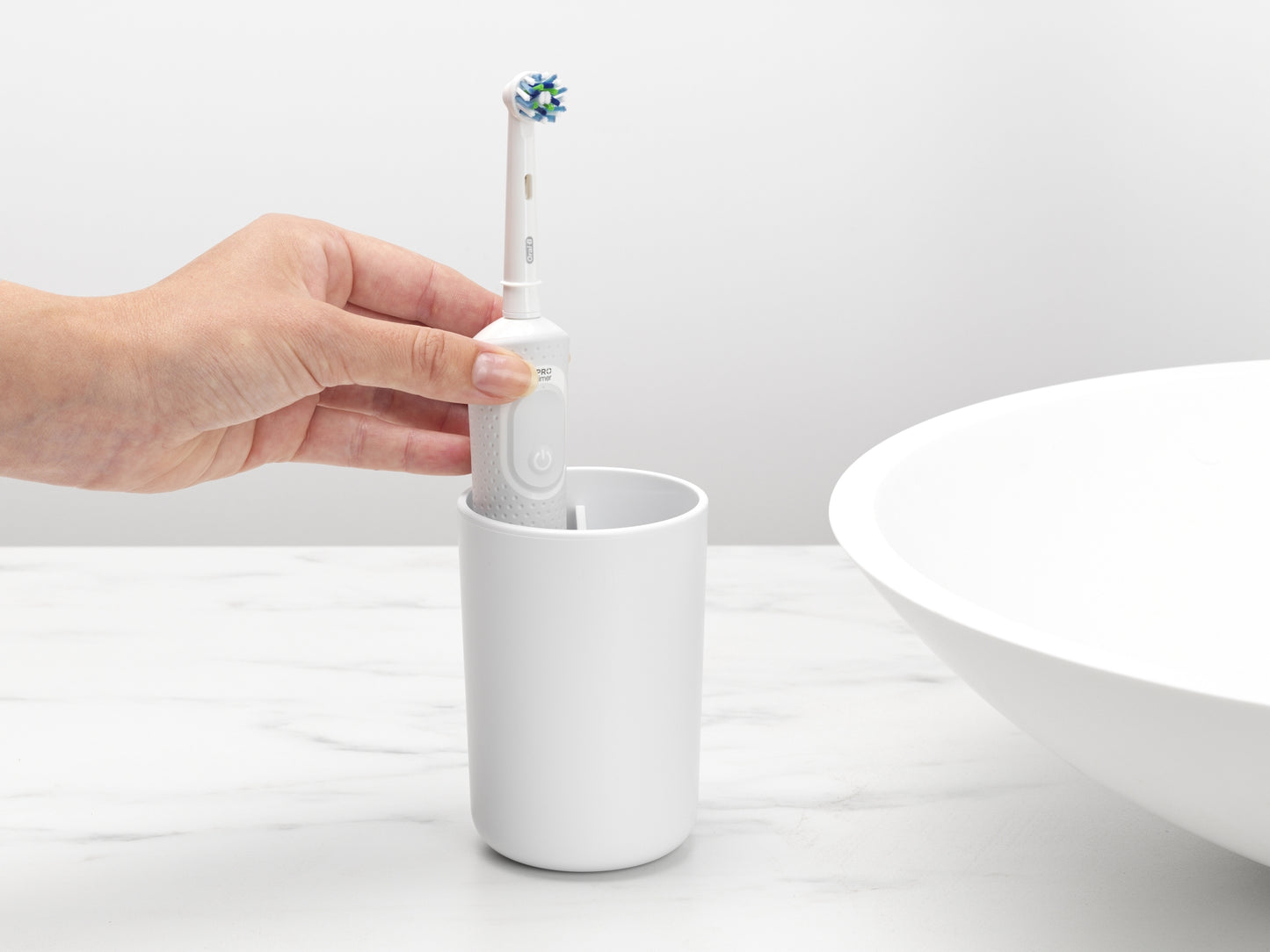 Toothbrush Holder - White