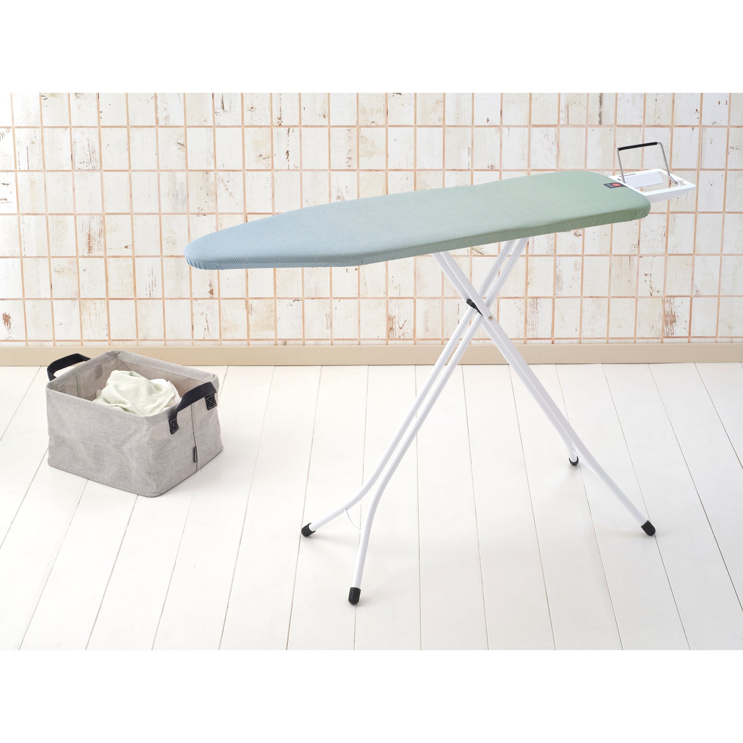 Ironing Board B, 124x38 cm, Steam Iron Rest - Soothing Sea