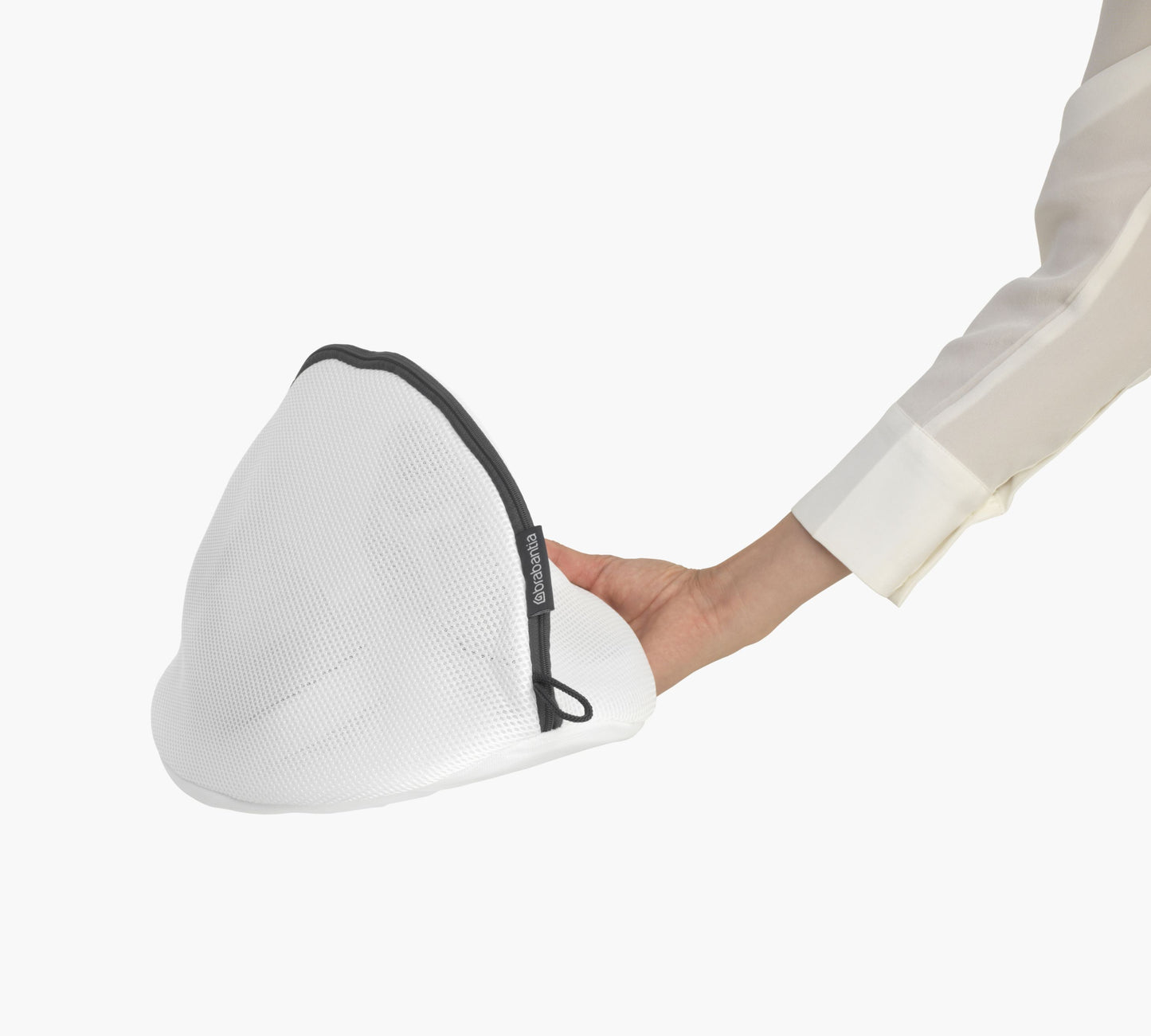 Sneaker Wash Bag - White / Grey Zipper