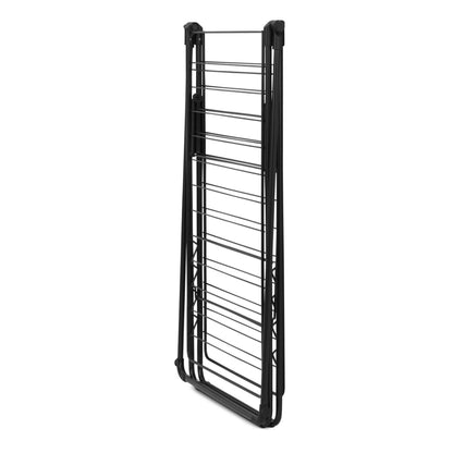 Hangon Drying Rack 25 metres + Rod Black