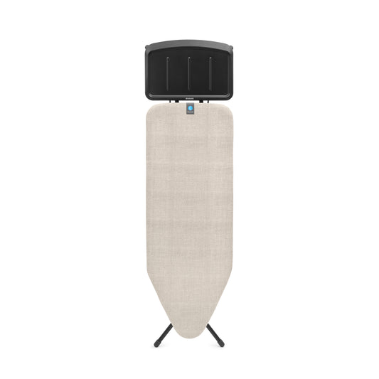 Ironing Board C, 124x45 cm, Solid Steam Unit Holder -  Denim Grey