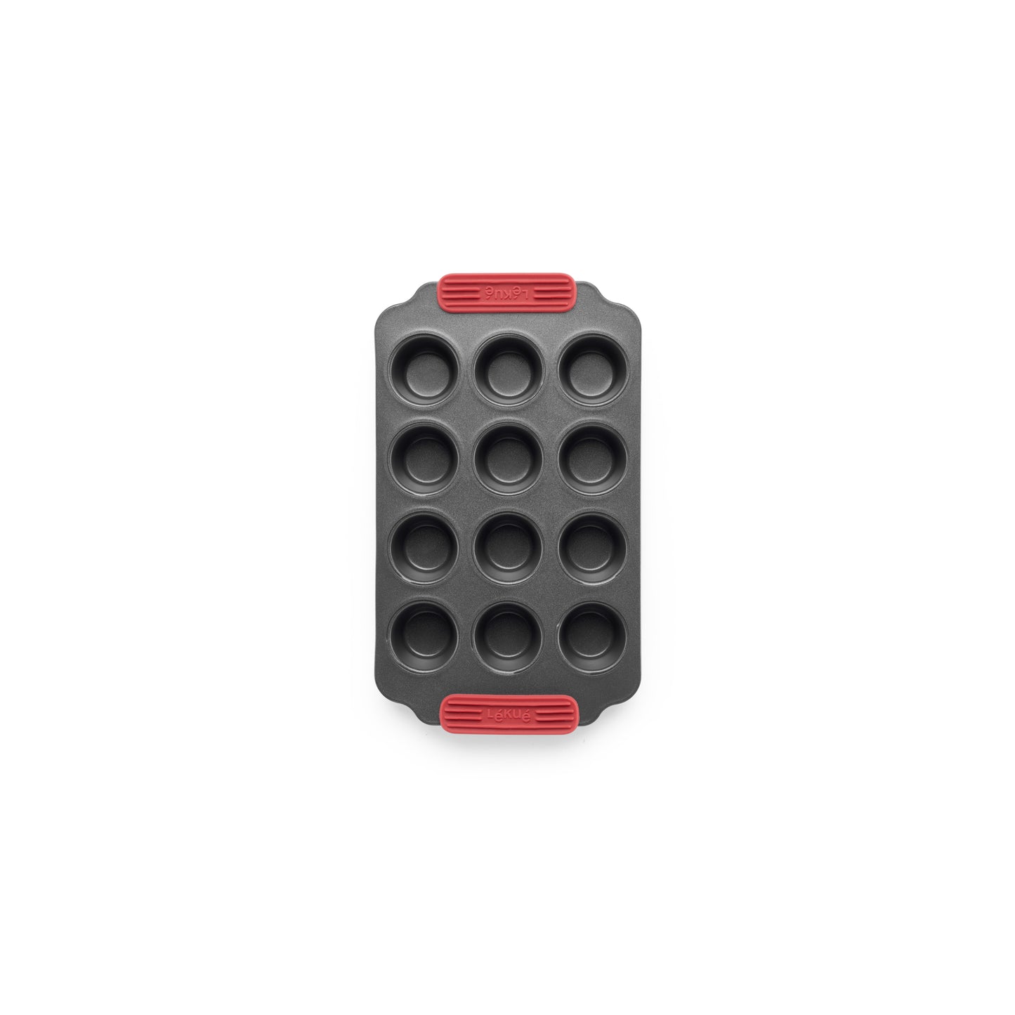 Non-Stick Mini Muffins Mould, 12 Hole - Grey