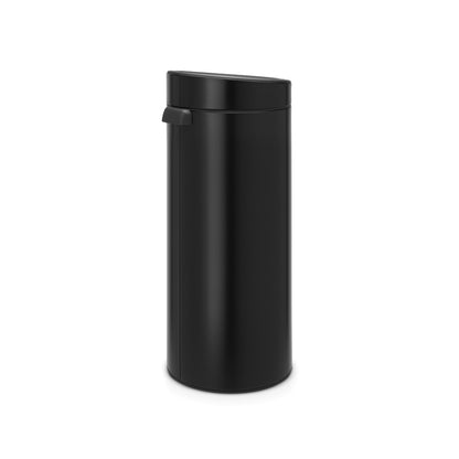 Touch Bin New 30 Litre - Matt Black