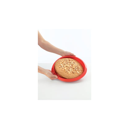 Round Cake Mould - 20 cm - Red