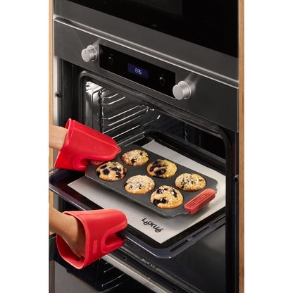 Non-Stick Muffins Mould, 6 Hole - Grey