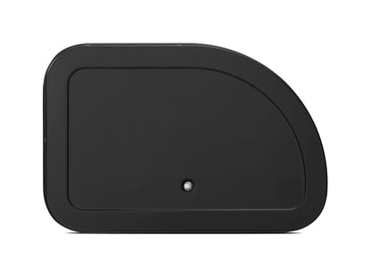 Roll Top Bread Bin - Matt Black