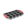Non-Stick Mini Muffins Mould, 12 Hole - Grey