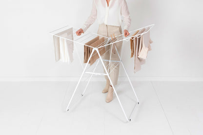 Hangon Drying Rack 20 metres Fresh White