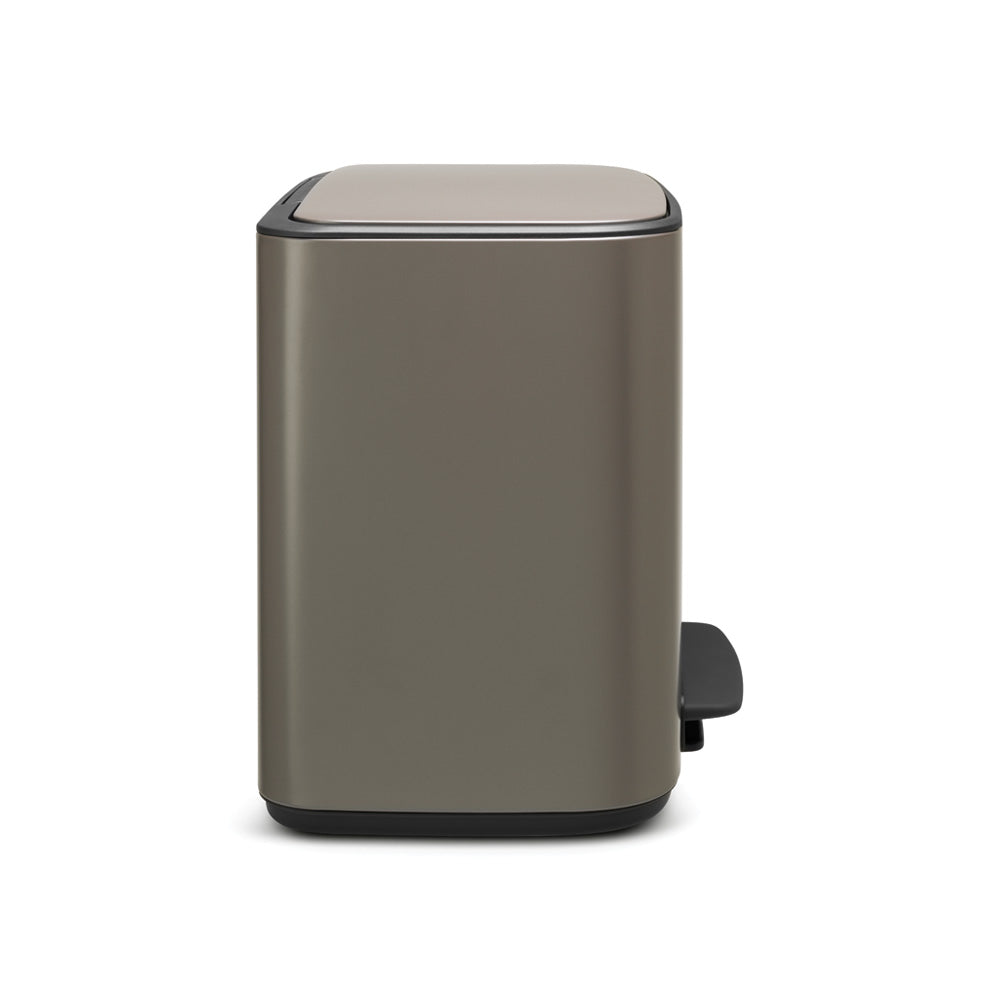 Bo Pedal Bin 3 x 11 litre - Platinum