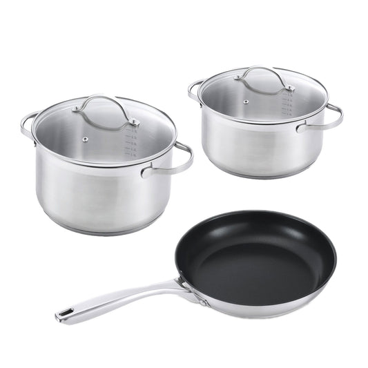 Brabantia Amsterdam 5 piece Cookware Set with Non-Stick Pan