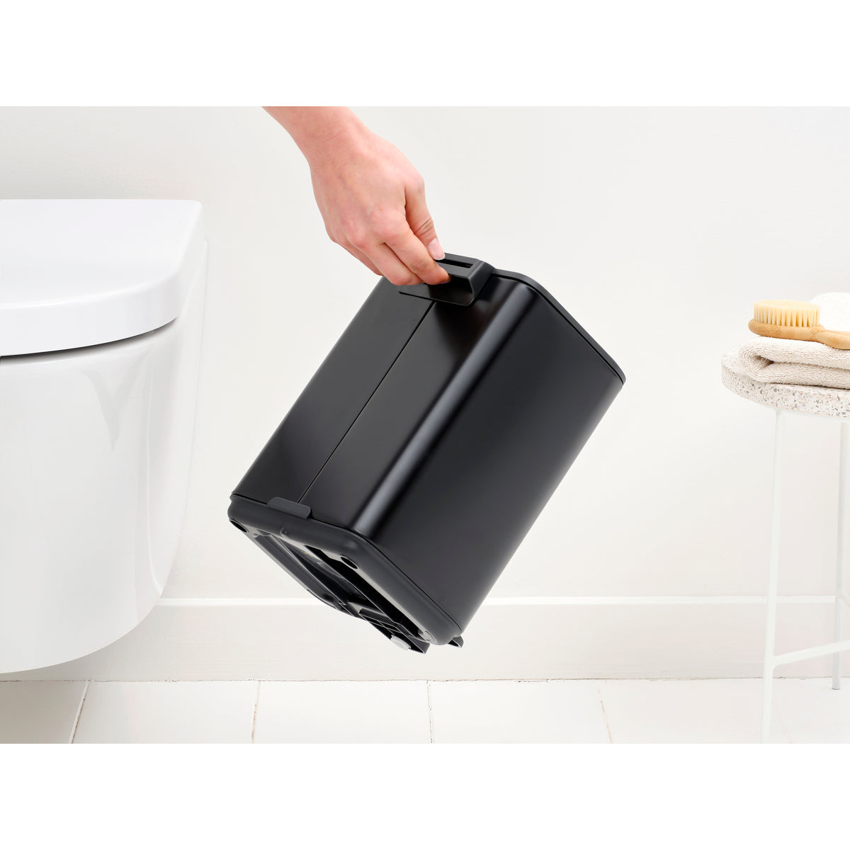 Bo Pedal Bin 4 litre - Matt Black
