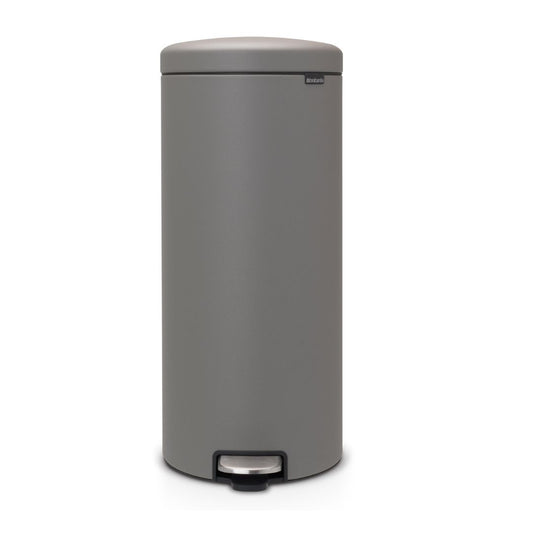 Pedal Bin NewIcon 30 Litre - Mineral Concrete Grey