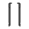 Replacement Fall Front Bread Bin Hinge Strip, Set of 2 (left and right hand) - Black