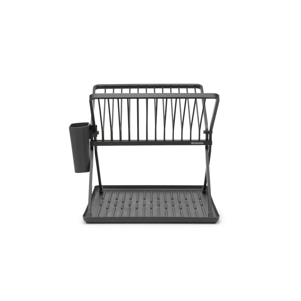Foldable Dish Rack - Dark Grey