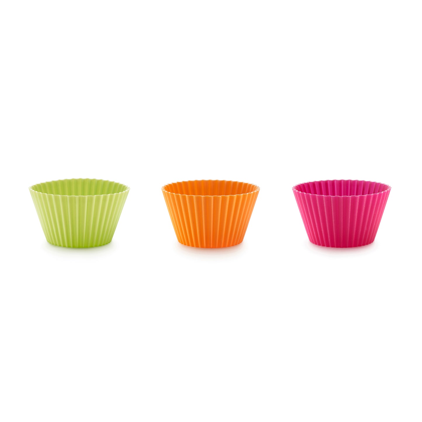 Silicone Big Muffin Cases Set of 6, 10cm