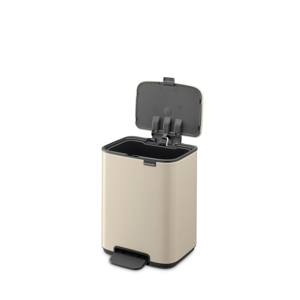 Bo Pedal Bin 4 Litre - Soft Beige