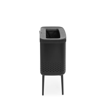 Bo Laundry Bin 60 litre - Matt Black