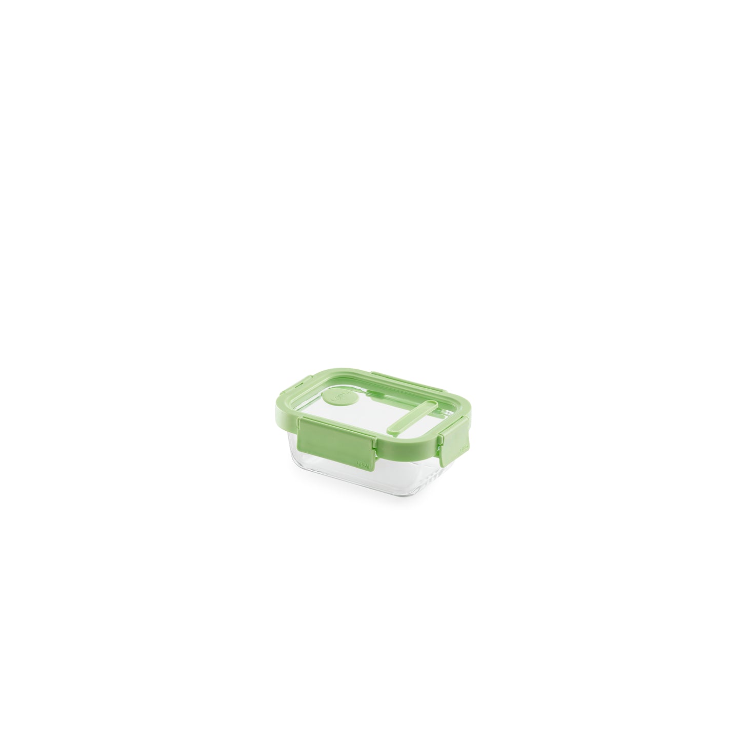 Glass leakproof Container Rect. 370ml