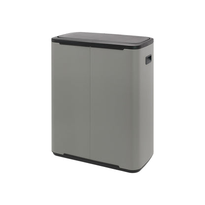 Bo Touch Bin 60 litre - Mineral Concrete Grey